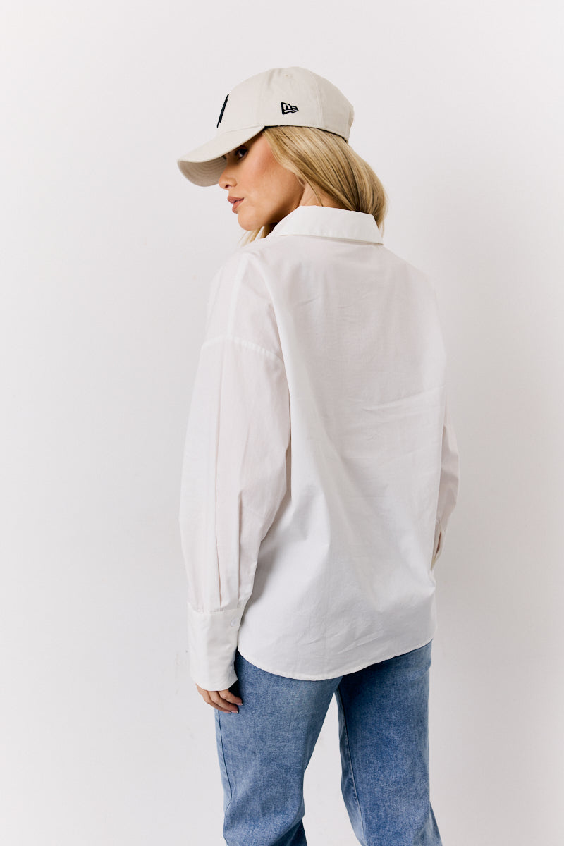White Oversized Shirt