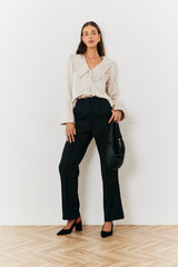 Oversized Collar Blouse