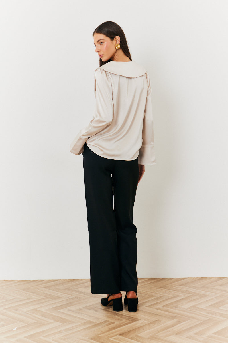Oversized Collar Blouse