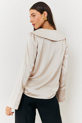 Oversized Collar Blouse
