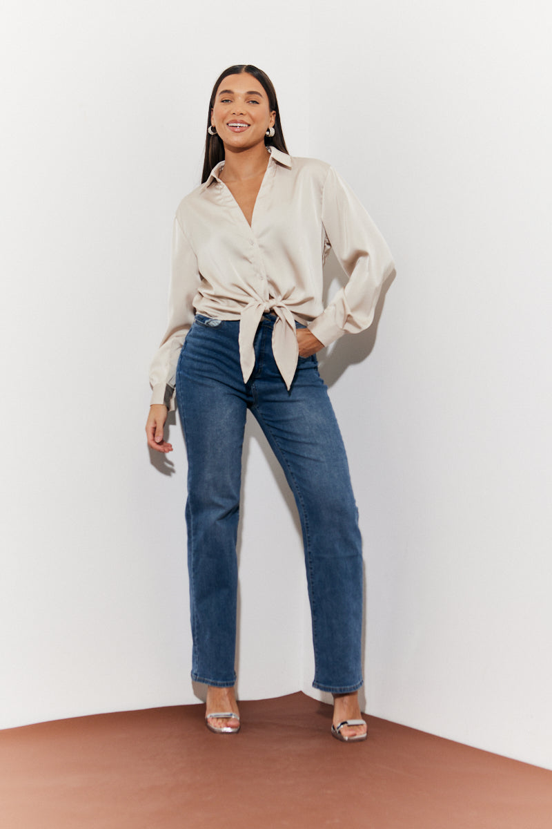 Tie Front Shirt