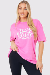 Team Bride Slogan T-Shirt