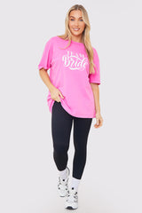 Team Bride Slogan T-Shirt