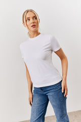 Black and White 2 Pack Slim Fit Crew Neck T-Shirt