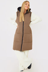 Recycled Longline Reversible Gilet