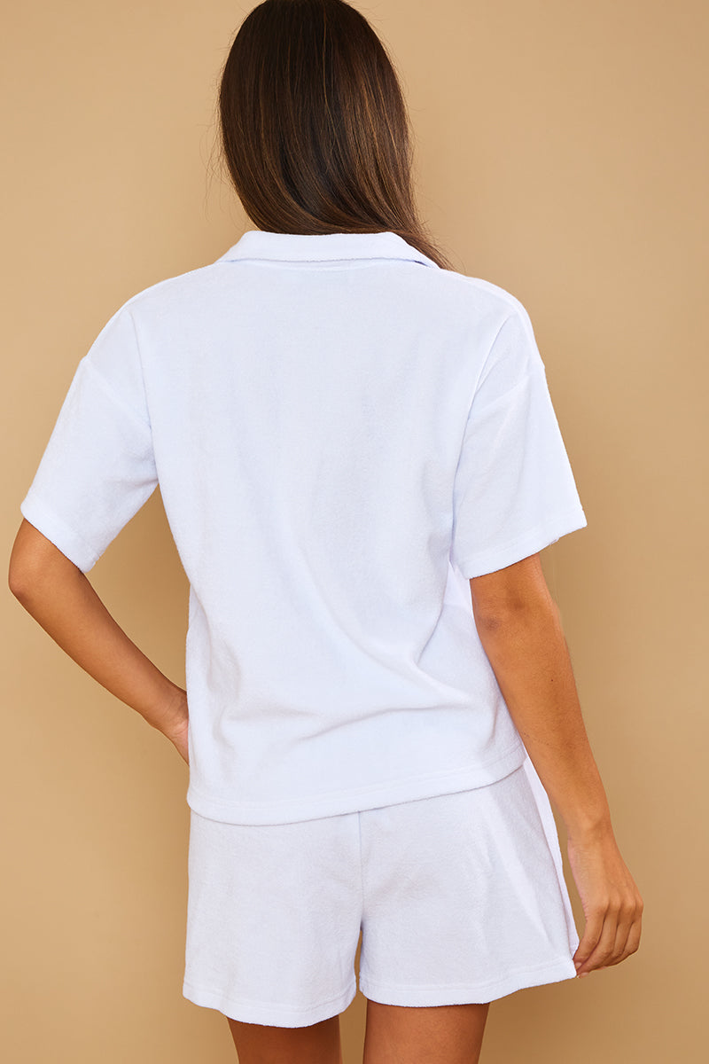 Towelling Co-Ord Shorts