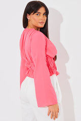 Shirred Detail Blouse