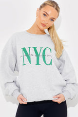 NYC Printed Sweatshirt